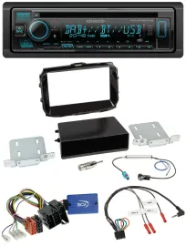 Kenwood Bluetooth DAB CD Lenkrad USB Autoradio für Alfa Romeo Giulietta 13-21 IS