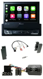 Pioneer DVD Bluetooth DAB USB Lenkrad Autoradio für Seat Leon 2002-2006 Toledo 2