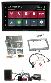 Blaupunkt DAB Bluetooth USB Lenkrad 2DIN Autoradio für Porsche 911 Boxster Cayma
