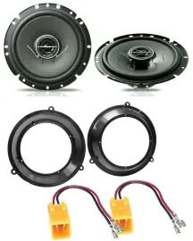 Pioneer 170Watt 2-Wege 16,5cm Lautsprecher für Fiat Panda 03-12 Fronttür Auto Bo