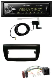 Автомагнитола Pioneer Bluetooth, DAB, USB, MP3 для Fiat Doblo (2012–2015) и Opel Combo (2010–2015)