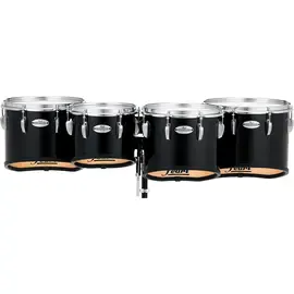 Маршевые барабаны Pearl Championship Maple Marching Tenor Drums Quad Sonic Cut 10 Midnight Black