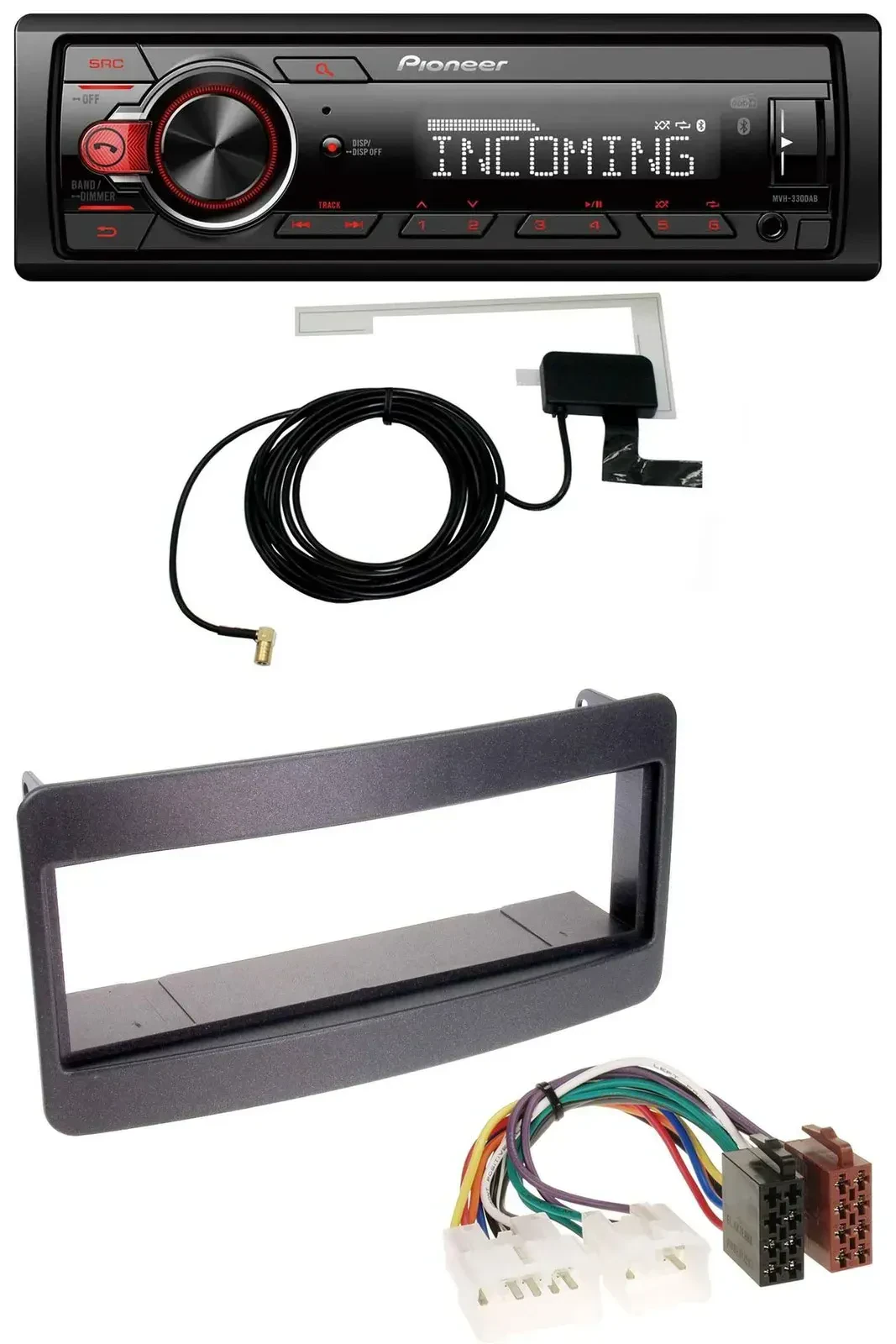 Автомагнитола для Toyota Celica/MR2 Pioneer CD, MP3, DAB, USB, AUX черная