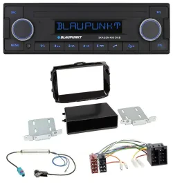 Blaupunkt DAB USB Bluetooth MP3 Autoradio für Alfa Giulietta ab 2013 ISO piano-s