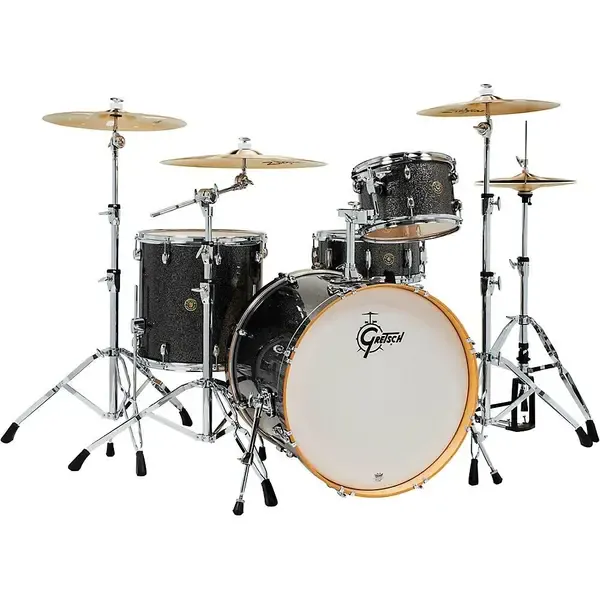 Ударная установка акустическая Gretsch Drums Catalina Maple 4-Piece Shell Pack w/22" Bass Drum Black Stardust