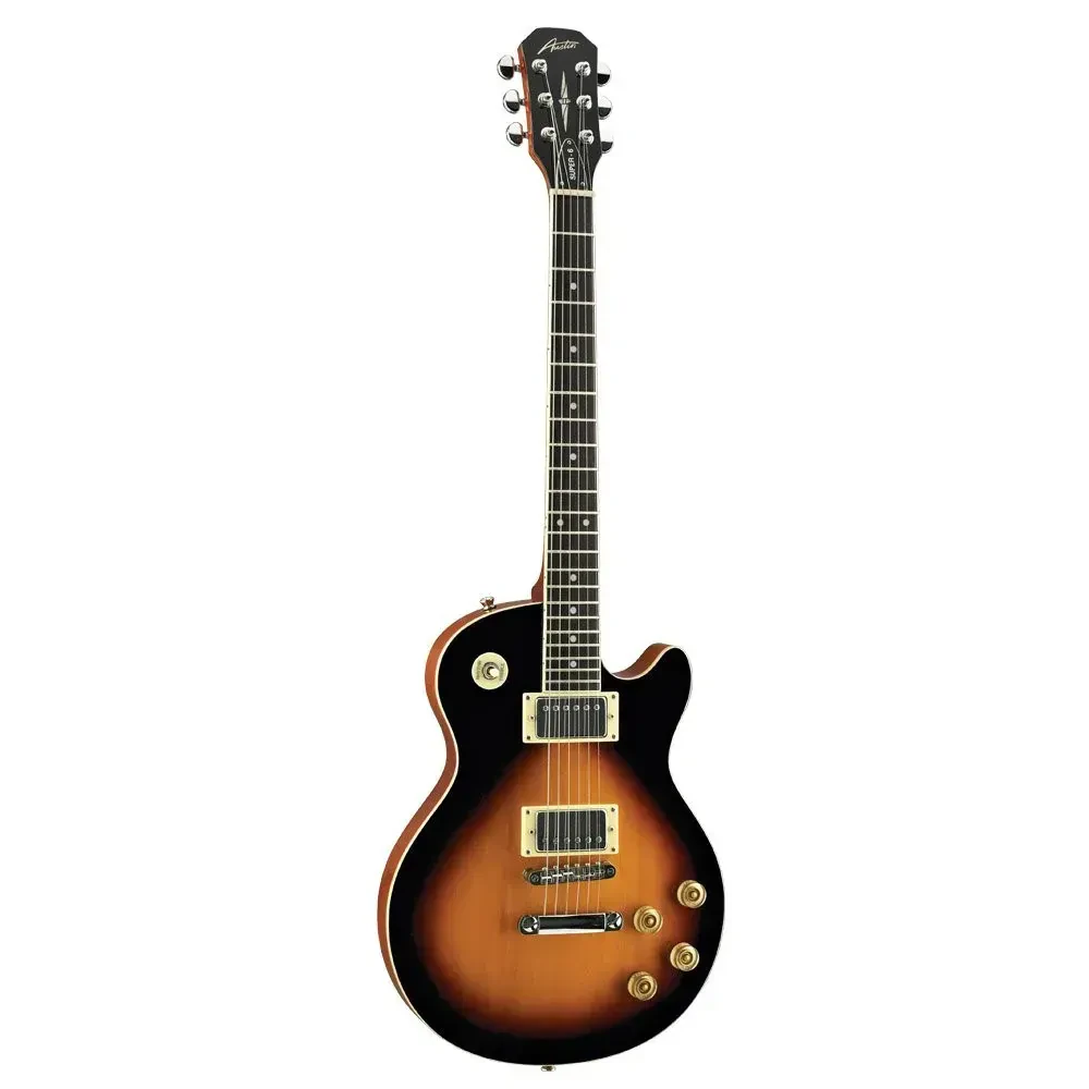 Austin Guitars 6 String Acoustic Bass Guitar, Right (AS6PTS Super 6 Pro...