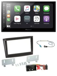 Автомагнитола для Fiat Doblo (с 2015) Pioneer 2-DIN MP3 Bluetooth DAB USB, черный