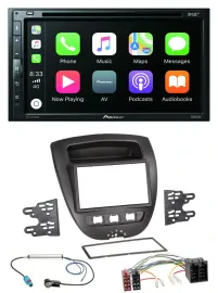 Pioneer DVD 2DIN MP3 DAB Bluetooth USB Autoradio für Toyota Aygo Peugeot 107 Cit