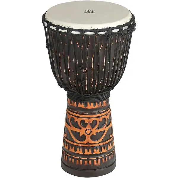 Джембе X8 Drums 10" Deep Carve Antique Chocolate