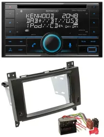 Kenwood CD 2DIN DAB USB MP3 Bluetooth Autoradio für Mercedes B- A-Klasse 04-12 s