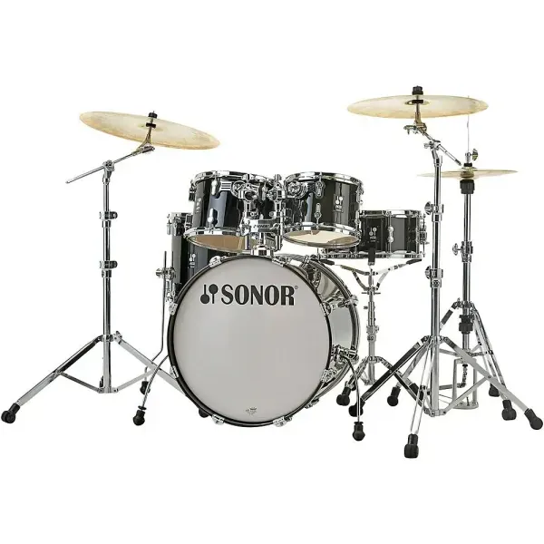 Sonor AQ2 Stage Maple 5-Piece Shell Pack Transparent Black