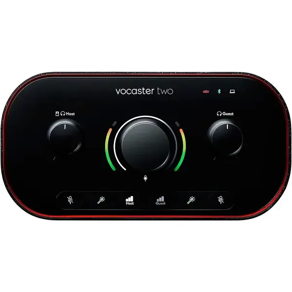 Звуковая карта внешняя Focusrite Vocaster Two Podcasting Interface for Content Creators  для подкастов