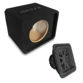 Сабвуфер NVX NE121P_45L7R124 1x12", фазоинверторный (щелевой порт), 3/4" MDF