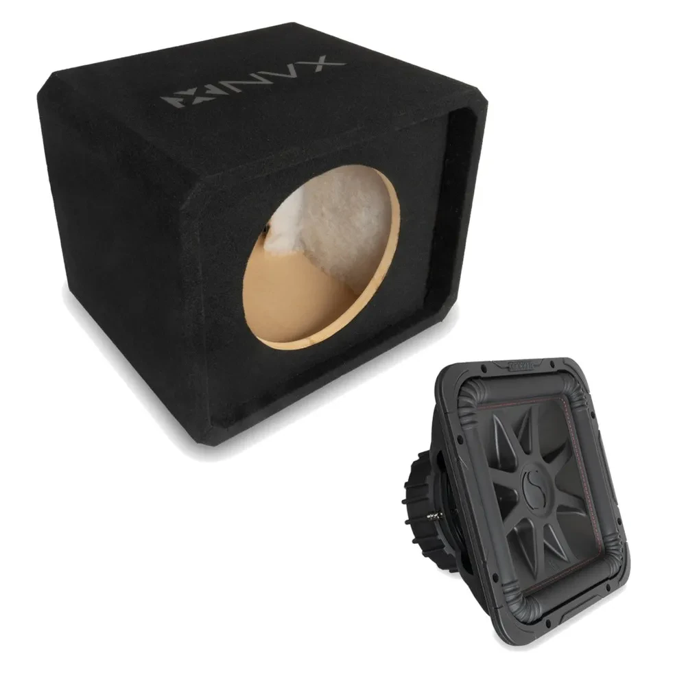 Сабвуфер NVX NE121P_45L7R124 1x12", фазоинверторный (щелевой порт), 3/4" MDF