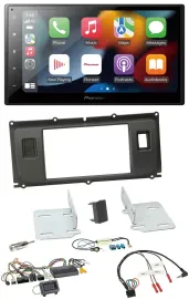 Pioneer DAB Bluetooth 2DIN USB Lenkrad Autoradio für Land Rover Evoque Blindstop