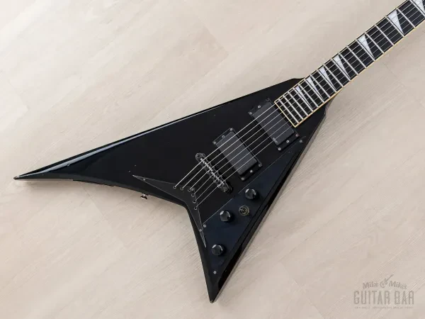 2006 Jackson Stars Randy Rhoads RR-J2BE Flying V Black w/ EMG & Case