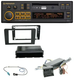 Pioneer DAB MP3 USB Bluetooth Autoradio für Audi A3 06-12 8P Symphony Bose Aktiv