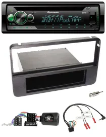 Автомагнитола для Alfa Romeo 159/Brera/Spider Pioneer CD, USB, MP3, DAB, совместимая с управлением на руле