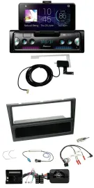 Pioneer DAB Bluetooth Lenkrad USB Autoradio für Opel Corsa C 2004-2006 schwarz