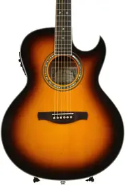 Электроакустическая гитара Ibanez Joe Satriani Signature JSA5 Vintage Burst
