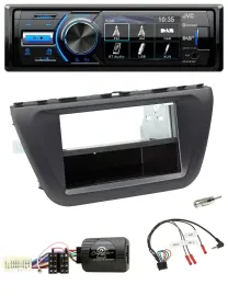 JVC Bluetooth Lenkrad USB DAB Autoradio für Suzuki SX4 (ab 2013)