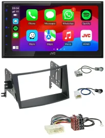 Автомагнитола для Subaru Legacy/Outback (с 2009) JVC 2DIN, DAB, Bluetooth, USB, MP3