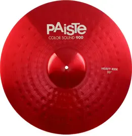 Тарелка барабанная Paiste 22" Color Sound 900 Red Heavy Ride