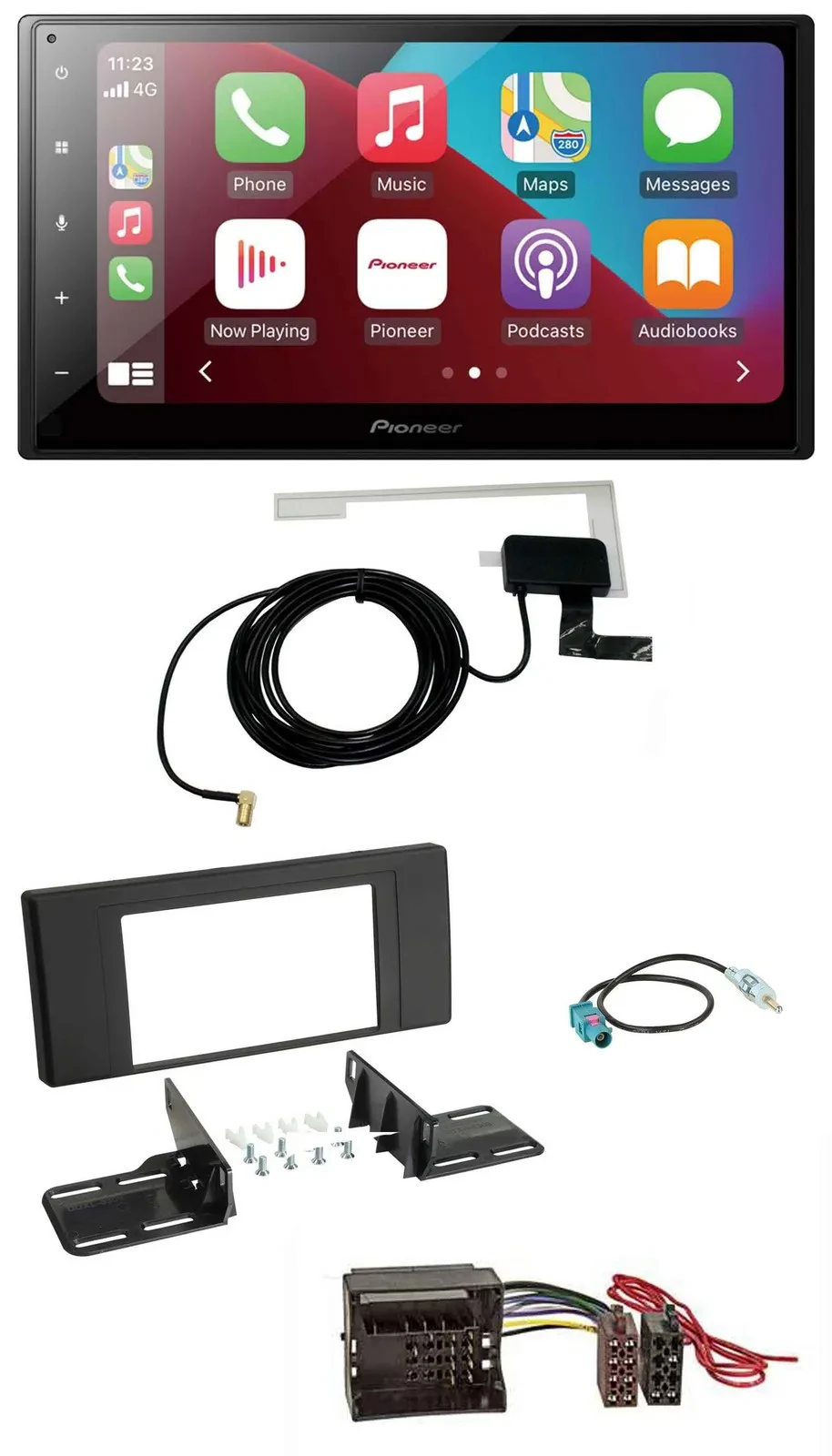 Автомагнитола для Land Rover Range Rover Vogue L3 Pioneer 2DIN, USB, Bluetooth, DAB, MP3