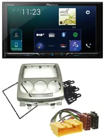 Pioneer MP3 Bluetooth USB 2DIN DAB Autoradio für Mazda 5 (CR, 2005-2010)