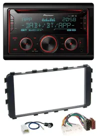 Автомагнитола для Toyota Yaris (2006–2011) Pioneer 2-DIN, DAB, CD, MP3, Bluetooth, USB