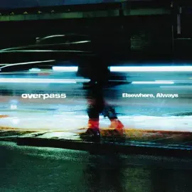 Виниловая пластинка Overpass – Elsewhere, Always (Релиз 2026), синий и прозрачный винил
