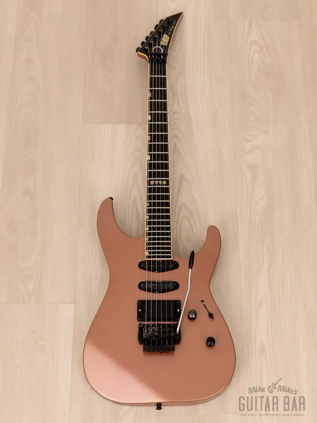 Электрогитара ESP The Mirage Custom Contemporary Superstrat HHH Pearl Rose w/gigbag Japan 1988