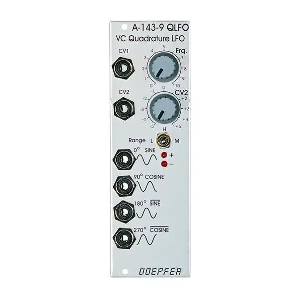 Модульный студийный синтезатор Doepfer A-143-9 Quadrature LFO/VCO - LFO Modular Synthesizer