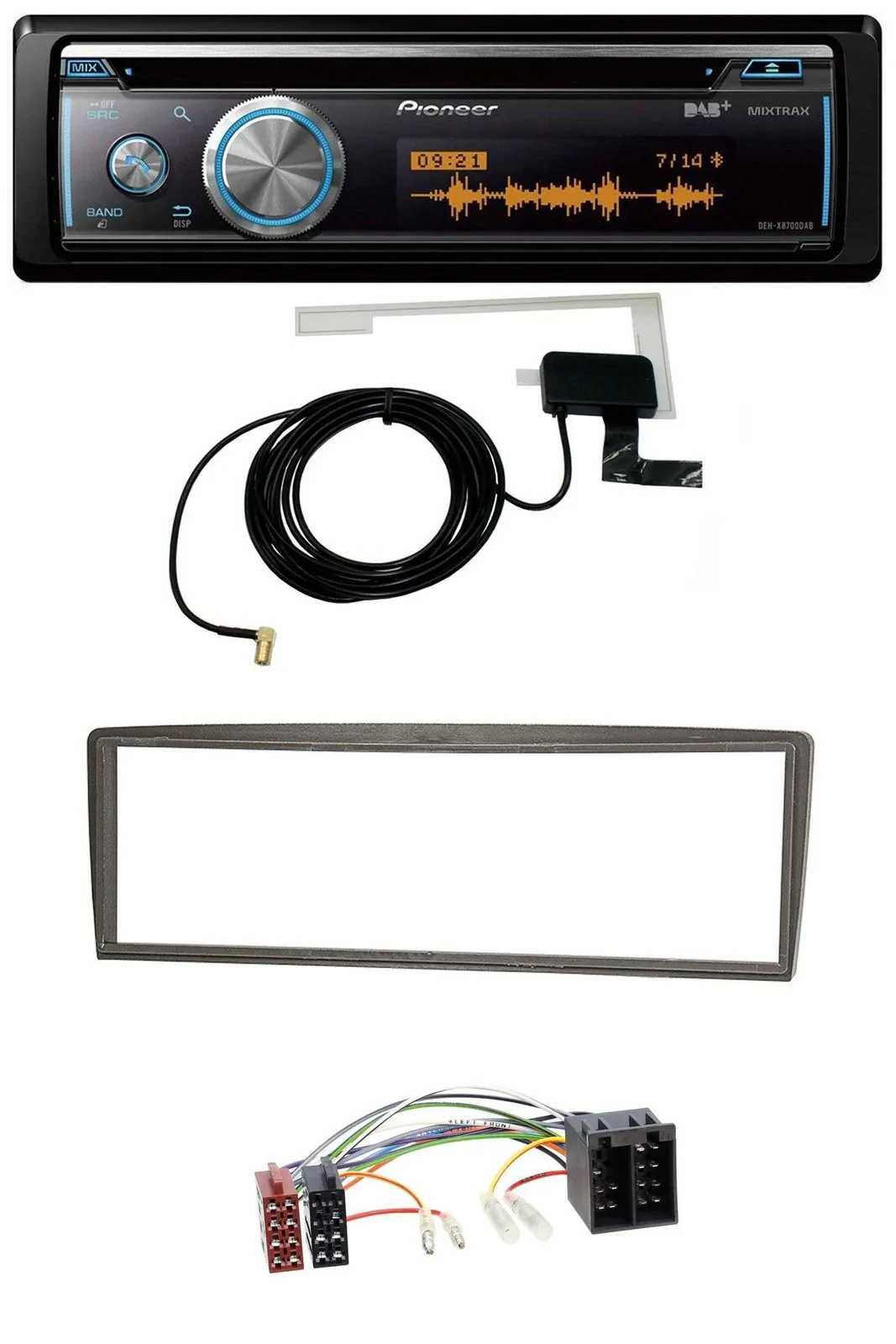 Автомагнитола для Alfa Romeo GTV (с 2004) Pioneer Bluetooth, DAB, MP3, USB, CD