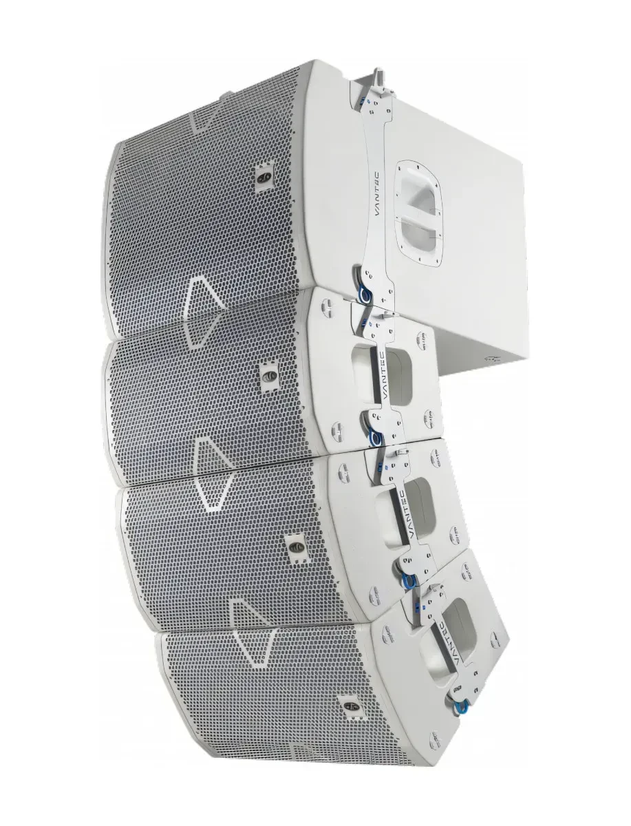 VANTEC-20A-W Active Line Array Speaker White