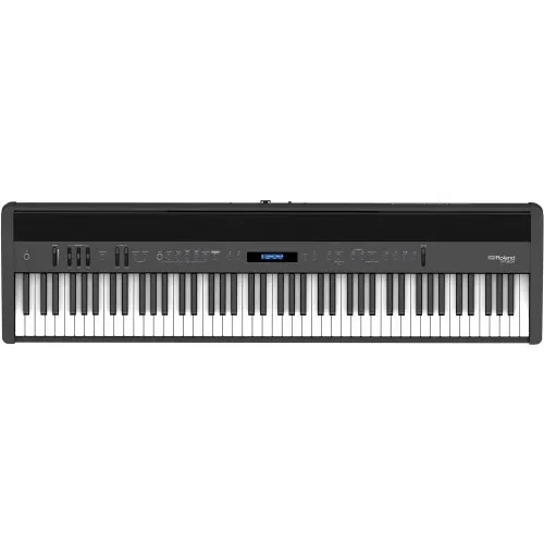 Б/У Цифровое пианино Roland FP-60X черный, 256-голосная полифония, 26W, Bluetooth Audio/MIDI, с педалью DP-10