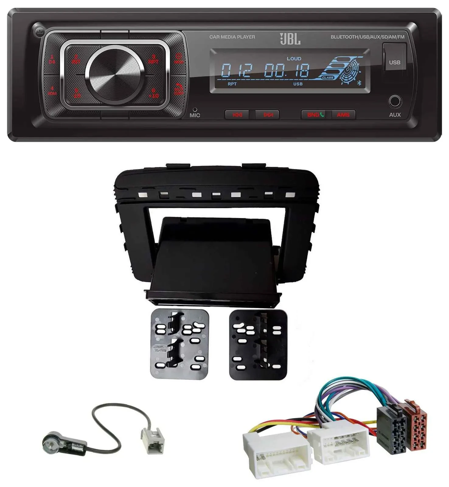Автомагнитола для Kia Sorento (UM, с 03/2015) JBL SD, AUX, USB, Bluetooth, MP3