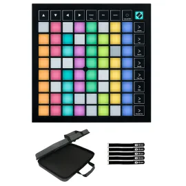 Novation Launchpad X Audio Recording Grid Controller for Ableton Live w Case