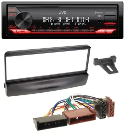 JVC Bluetooth USB DAB MP3 Autoradio für Ford Cougar Escort Fiesta Focus 95-04 sc