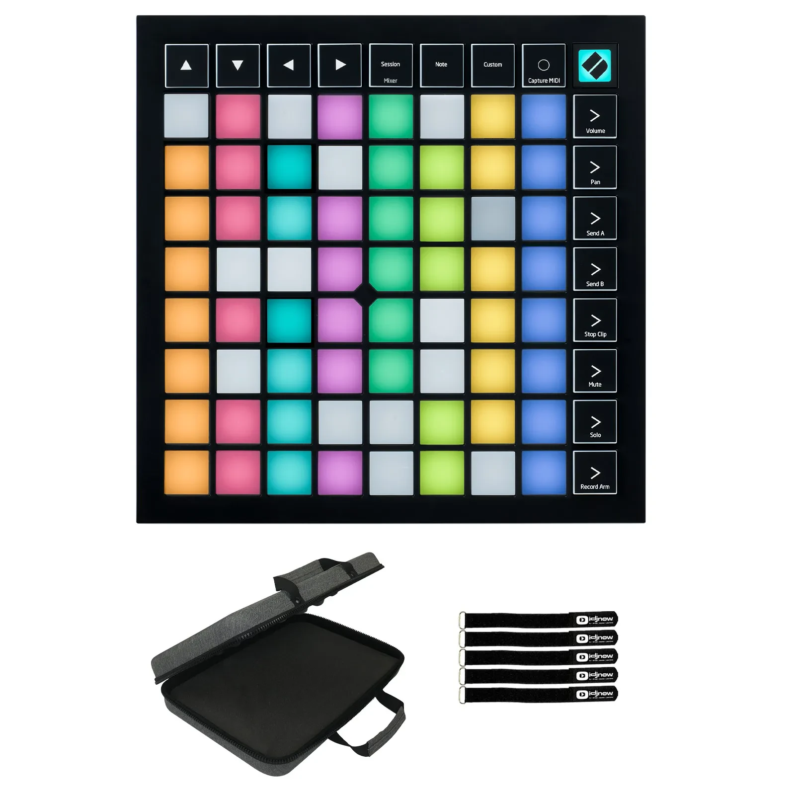 Novation Launchpad X Audio Recording Grid Controller for Ableton Live w Case