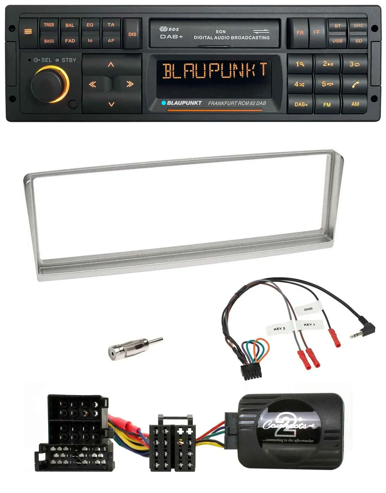 Blaupunkt USB DAB SD Lenkrad Bluetooth Autoradio für Alfa Romeo 156 2002-2003 si