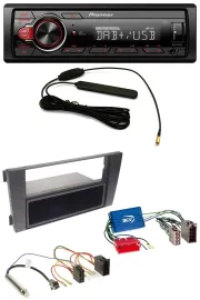 Автомагнитола для Audi A6 C5 Pioneer 1-DIN, MP3, DAB, USB, AUX