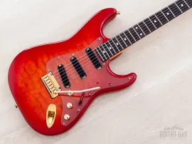 1992 Fender Order Made Stratocaster Quilted Maple w/ Lace Sensor & Case, Japan