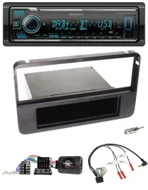 Kenwood Bluetooth Lenkrad DAB USB Autoradio für Alfa 159 Brera Spider