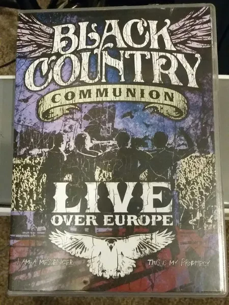 BLACK COUNTRY COMMUNION - Live Over Europe (2CD)