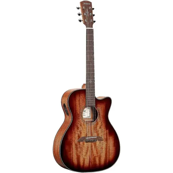 Электроакустическая гитара Alvarez AF66CE Folk-OM Shadow Burst