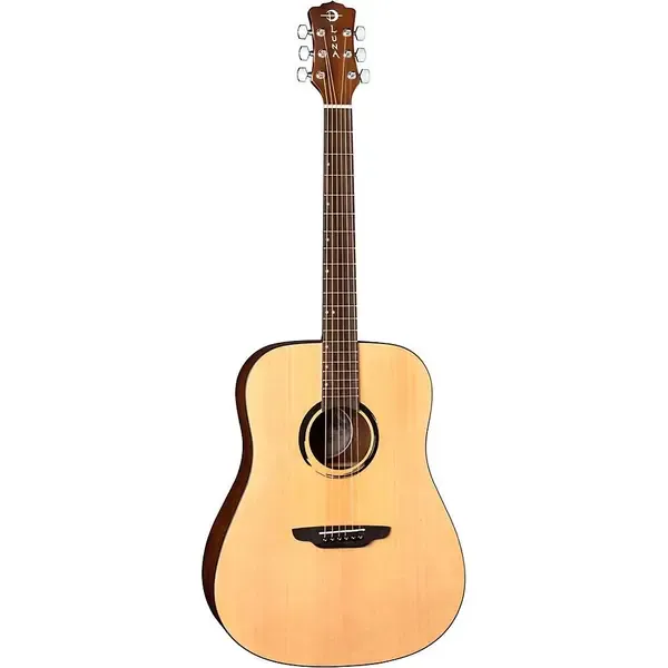 Акустическая гитара Luna WABI SABI Dreadnought Solid-Top Acoustic Guitar Satin Natural