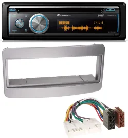 Pioneer MP3 DAB USB CD Bluetooth Autoradio für Toyota Celica MR2 dunkelsilber