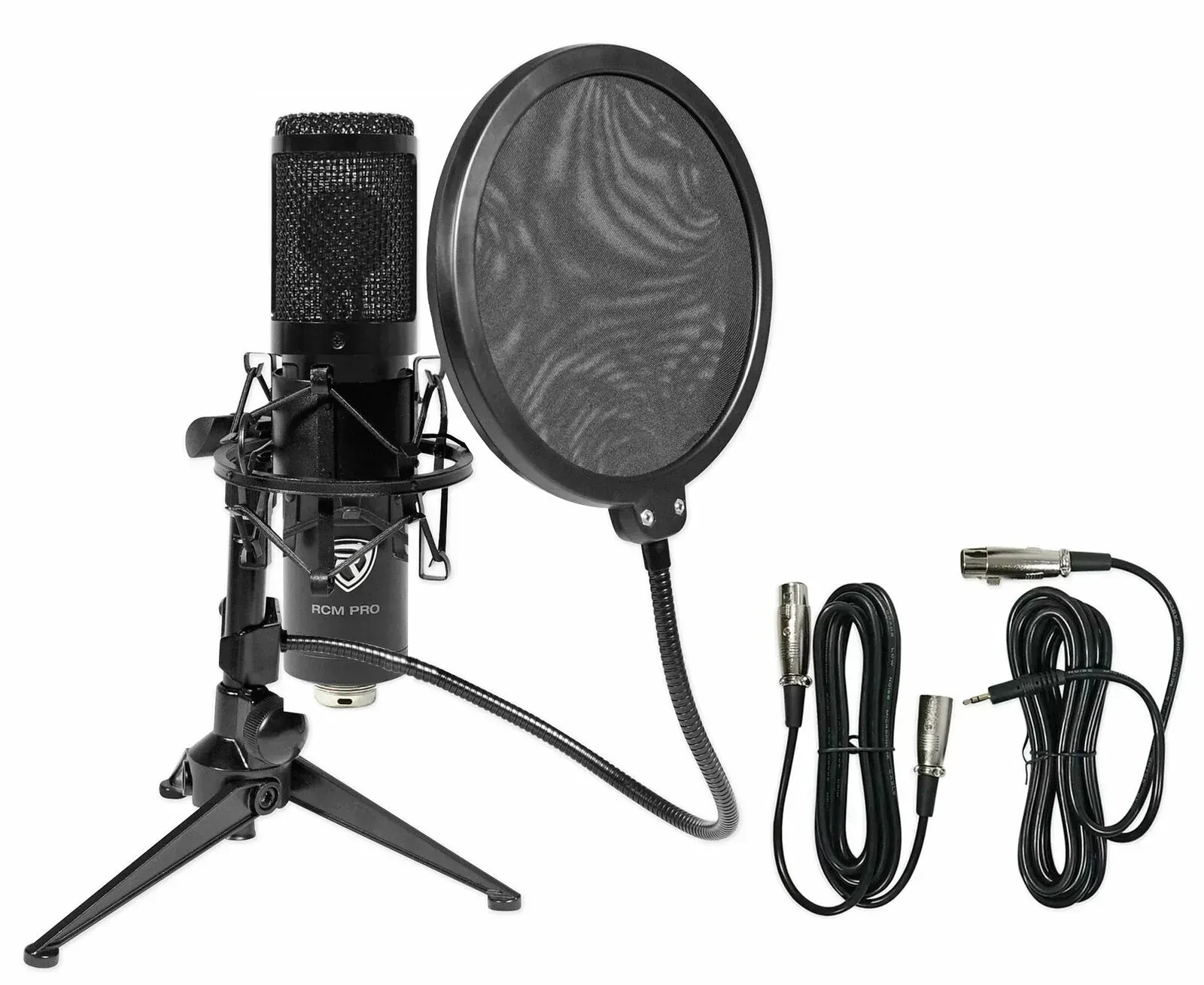 Студийный микрофон Rockville RCM PRO Studio Black с аксессуарами