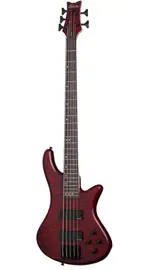 Бас-гитара Schecter Stiletto Custom-5 Vampyre Red Satin